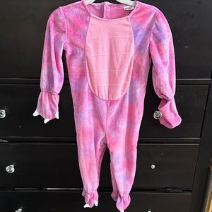 Spirit Pink and Purple Kids Dino Footie